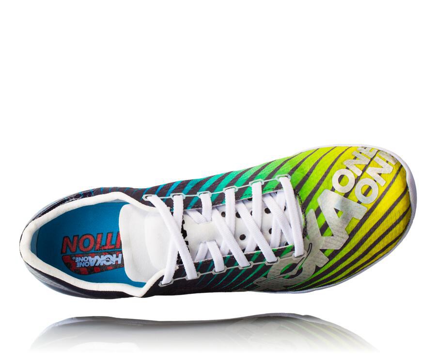 Spikes Atletismo Hoka One One Masculino Pretas/Branco - Speed Evo R - 259-MLVYXE